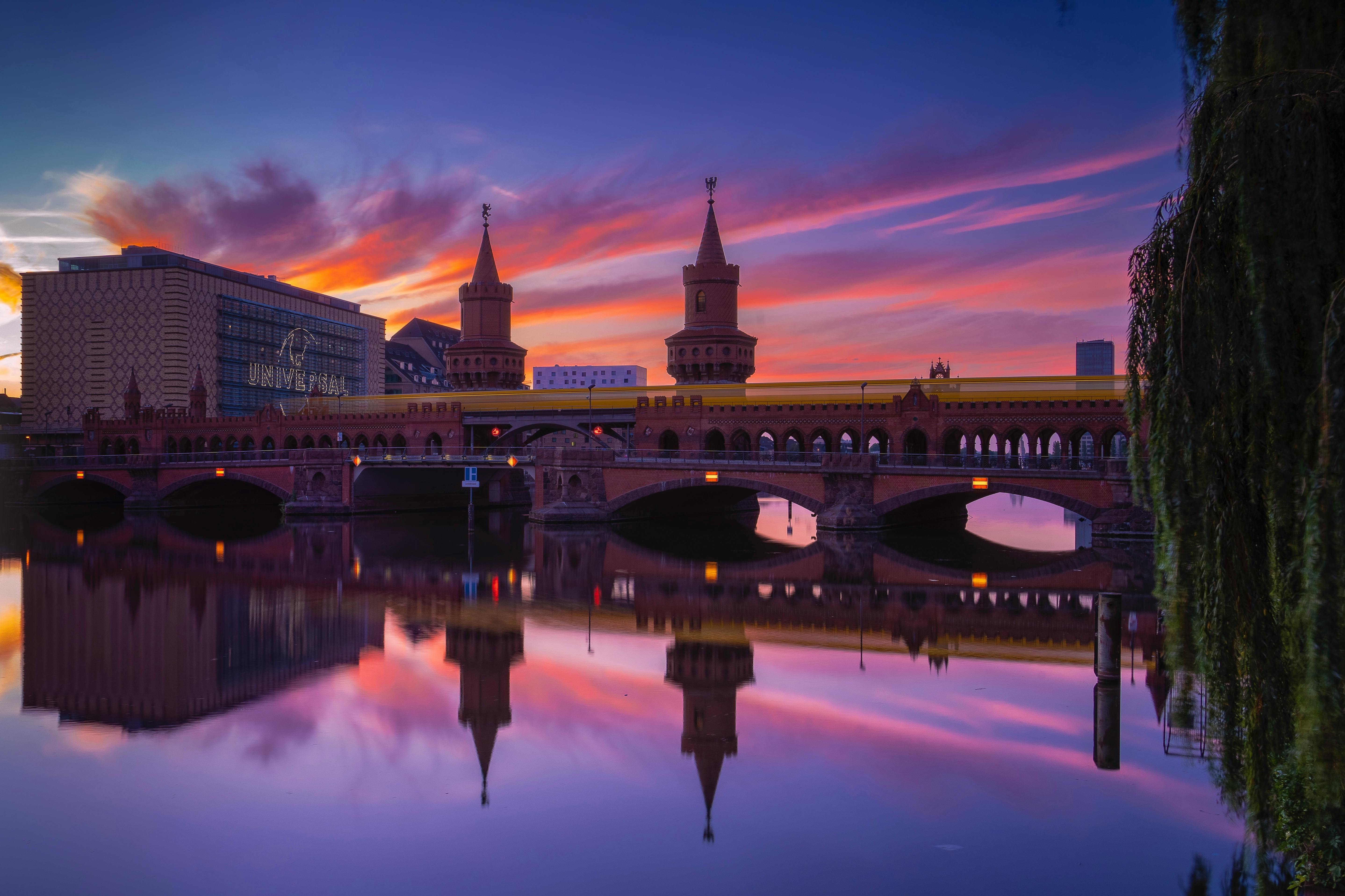 Berlin at sunset – city view from a local Berliner's perspective
