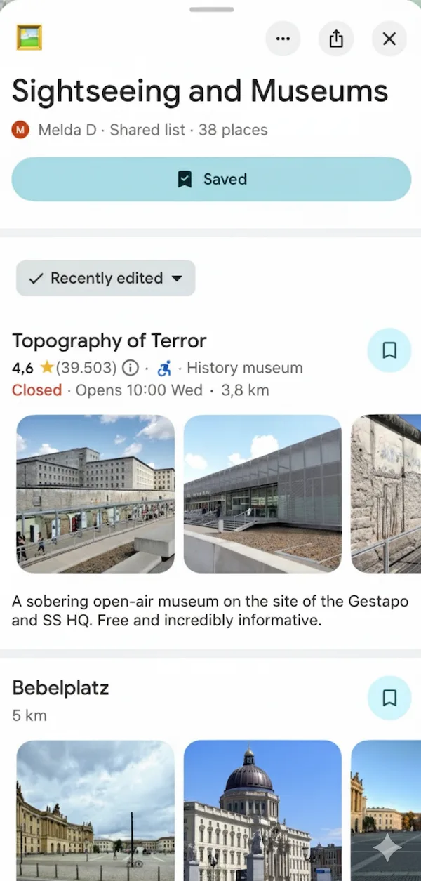 BerlinUnlocked Google Maps sightseeing guide – local Berlin spots pinned and ready to navigate